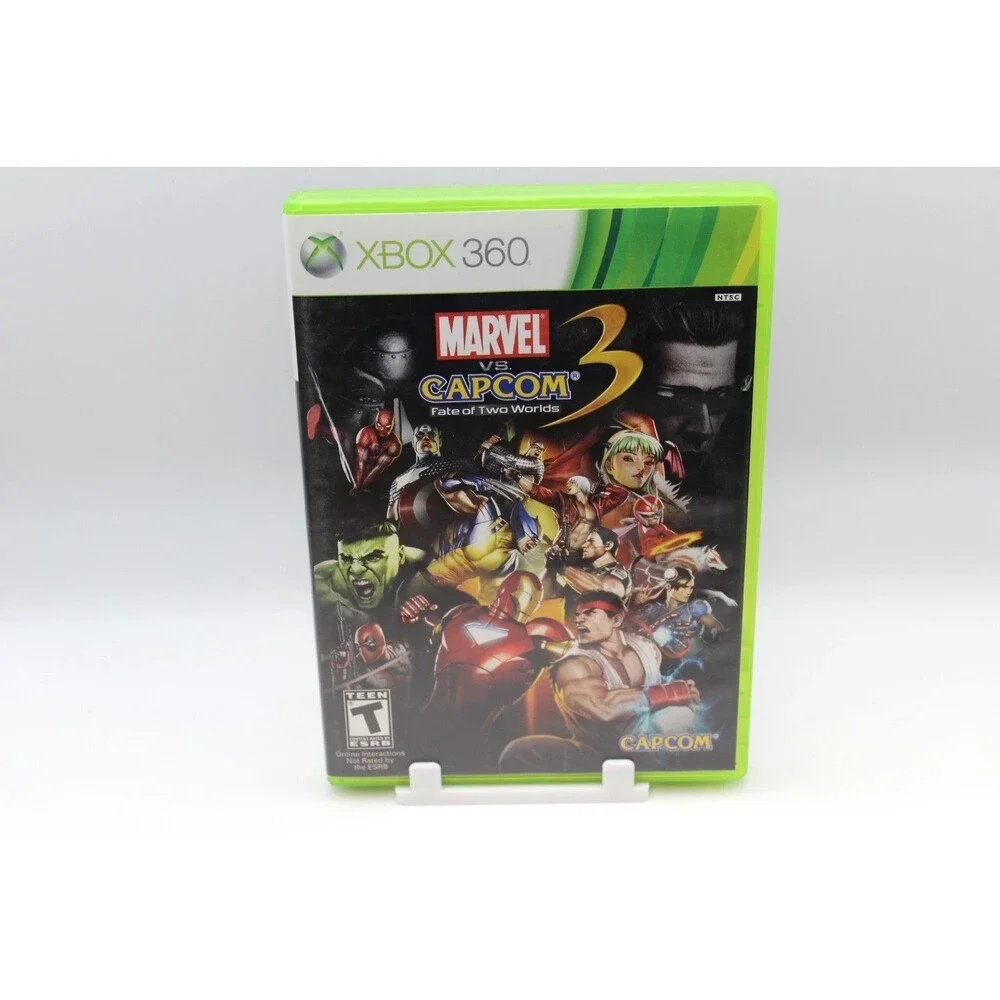 Marvel vs. Capcom 3: Fate of Two Worlds (Microsoft Xbox 360) Complete Tested CIB